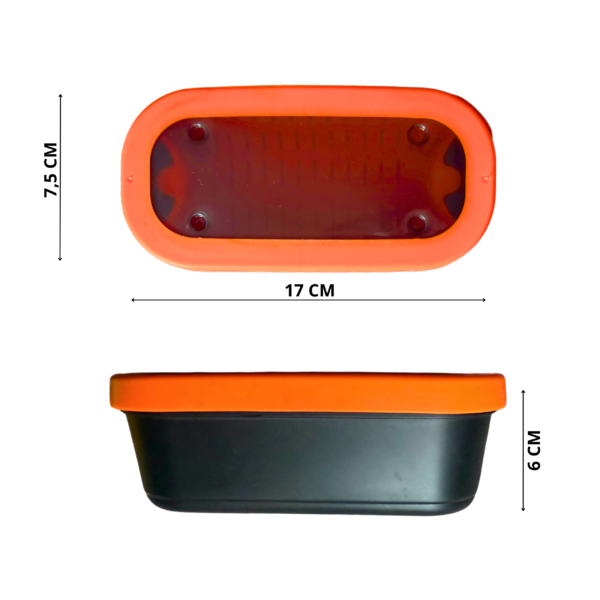 ZESTAW PUDEŁKO DO ODSĄCZANIA PELLETU 2w1 17x7,5x6 r. S Z SITKIEM - obrazek 2