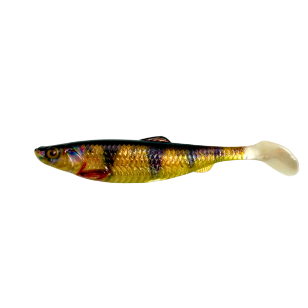FL PRO GUMA 4D TURBO GOLD PERCH 12 CM 14G
