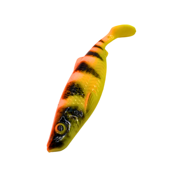 FL PRO GUMA 4D TURBO ORANGE TIGER 12 CM 14G - obrazek 2