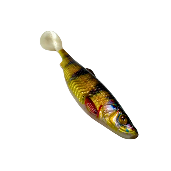 FL PRO GUMA 4D TURBO GOLD PERCH 12 CM 14G - obrazek 3