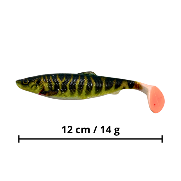 FL PRO GUMA 4D TURBO PIKE TIGER 12 CM 14 G - obrazek 3