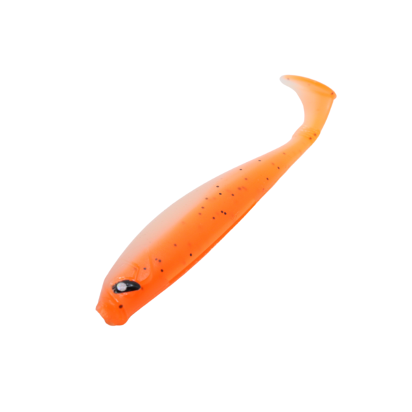 PRZYNĘTA NA SANDACZA OKONIA SZCZUPAKA GUMA SLIM 10 CM POMARAŃCZOWA MARCHEWA - obrazek 3