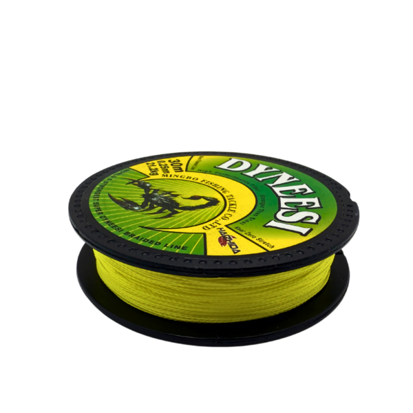plecionka mocna fluo żółta