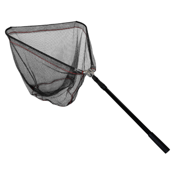 PODBIERAK WĘDKARSKI Z GUMOWANĄ SIATKĄ SKŁADANY 60CM 2,2M - obrazek 5