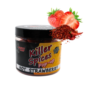 KULKI PŁYWAJĄCE POP-UP TRUSKAWKA Z PRZYPRAWAMI KILER SPICE HOT STRAWBERY