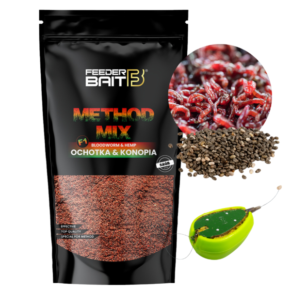 METHOD MIX OCHOTKA - KONOPIA FEEDER BAIT ZANĘTA DO METODY