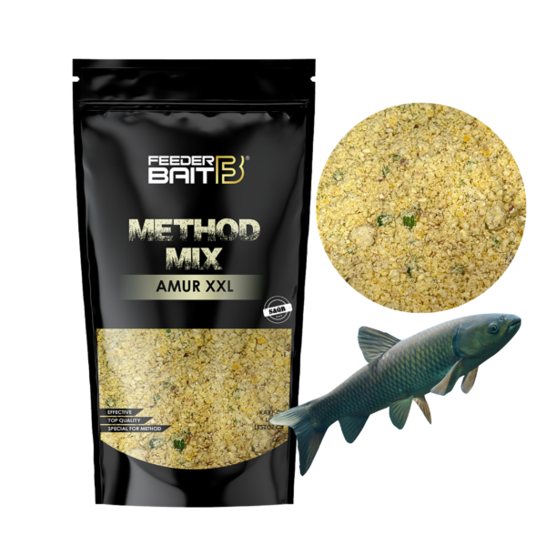 FEEDER BAIT METHOD MIX AMUR XXL ZANĘTA DEDYKOWANA NA AMURY