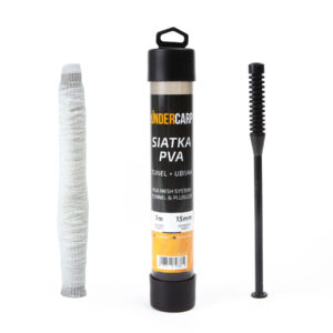 SIATKA PVA TUNEL + UBIJAK ZESTAW 15mm 7m ROZPUSZCZALNA DO NĘCENIA UNDERCARP