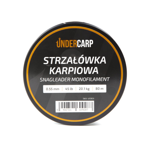 STRZAŁÓWKA KARPIOWA 0,55MM 45LB 80m SNAGLEADER MONOFILAMENT - obrazek 2